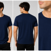 ChatGPT Image Jul 9, 2026, 02_33_09 PM (1) Plain Navy Blue Crew Neck T-Shirt for Men