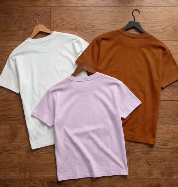 xxl-dht001-combo-flyind-vogue-outfit-original-imahz3j5hb6d4qz7 FLYIND VOGUE OUTFIT Pack of 3 Men Typography Round Neck Polycotton Multicolor T-Shirt